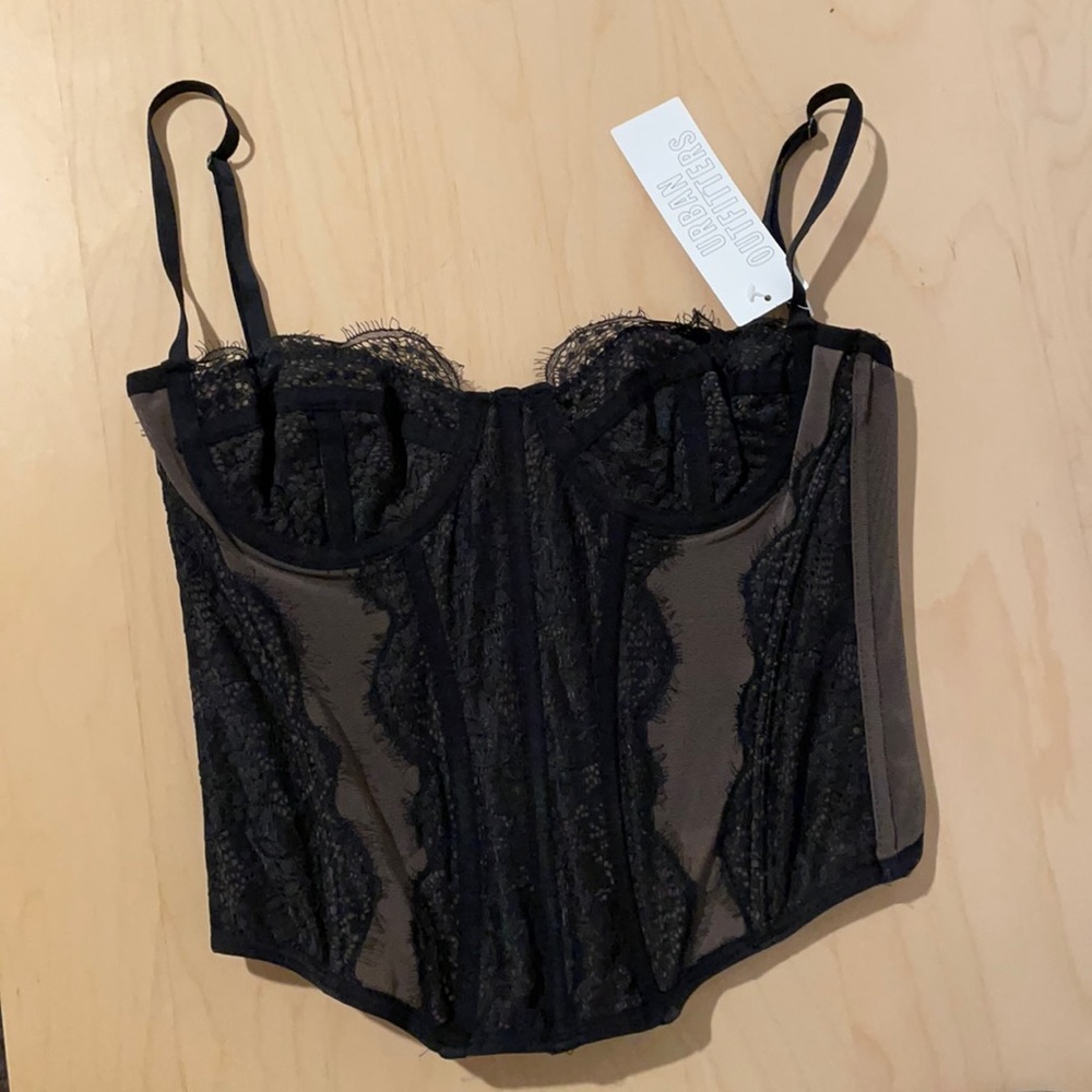 Modern Love Corset Urban Outfitters NEW